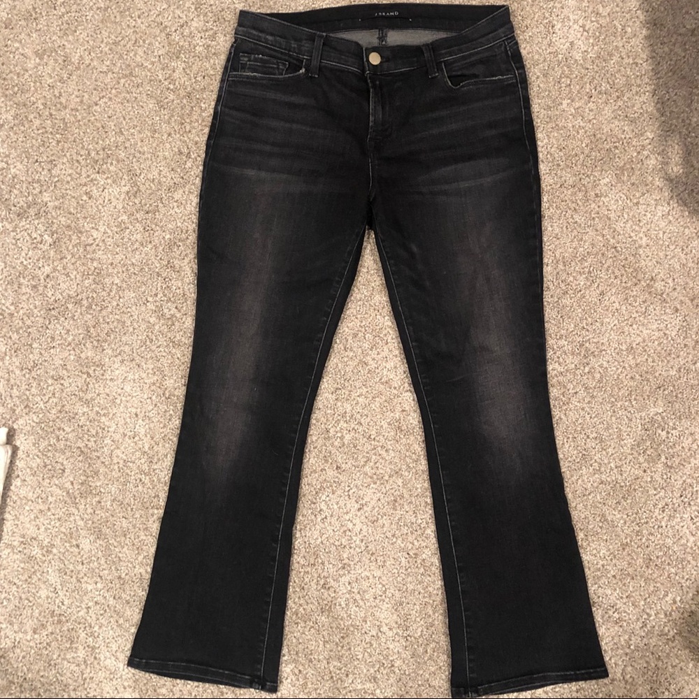 J BRAND Selena Bootcut in Anthracite